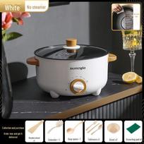 Daugiafunkcis mini elektrinis virimo puodas – viskas viename puodas, skirtas gaminti vienam 20 cm