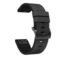„Garmin Fenix ​​7 7X 7S 5 5X Plus 5S 6 6X Pro“ išmaniesiems laikrodžiams su odine apyranke, greito tvirtinimo apyrankė (20, 22, 26 mm) 22mm Fenix 7 juoda