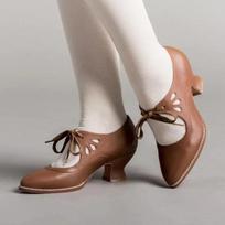 Retro Jane bateliai moterims vintažiniai suvarstomi žemu kulnu suknelė Zapatos moteriški firminio dizaino drugelio sparnų Derby batai plius dydis 35