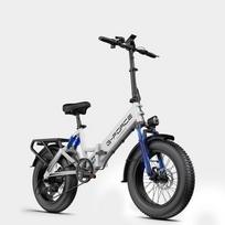 G-FORCE RE/RE ST Elektrinis dviratis suaugusiems 750W Vyriškas elektrinis dviratis 48V15/2AH Baterija, 20 colių Moteriškas elektrinis dviratis balta