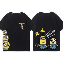 MINISO SpongeBobs Animacinis Anime Spausdintas Marškinėlis Vaikams Paaugliams Vasarą Juokingi Apvalia Kaklo Marškinėliai Berniukams ir Mergaitėms Trumpomis Rankovėmis Drabužiai 100