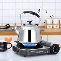 Storo nerūdijančio plieno virdulys buitinėms dujinėms ir indukcinėms viryklėms, didelės talpos Classic Kettle 1.0L#With Infuser (Box of 48)