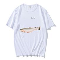 Streetwear Grupė Bon Iver Sable Fable Albumas Marškinėliai Medvilniniai Aukštos Kokybės Minkšti Marškinėliai Vasariniai Vyrams Moterims T-shirt Viršūnės XS balta