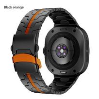 Prabangus titano dirželis „Samsung Galaxy Watch Ultra 47mm“ vyrams, skirtas „Samsung Ultra“ apyrankei, „Galaxy Ultra“ apyrankei. Galaxy Watch7 Ultra 47mm