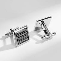 Daly Vyriški Verslo Banketo Marškiniai Rankogalių Segtukai Klasikiniai Prancūziški Lopai Variniai Rankogalių Segtukai Šachmatinė Auksuoti Rankogalių Segtukai Light luxury cufflinks