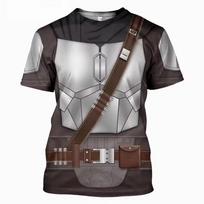 Unisex Darth Vader Cosplay Kostiumas Marškinėliai Atsitiktinis Trendas 3D Spausdinimas XS