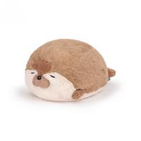 40CM Miela Ruonio Pliušinė Pagalvė Realistiška Simuliacija Iškamša Jūros Ūdra Minkštas Lėlė Gyvūno Žaislas Kawaii Animacinis Mėlynas Rudas Ūdros Vaikų Dovana 40cm ruda
