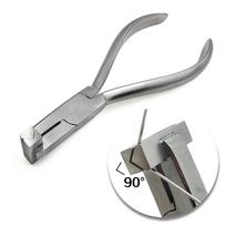 Dantų ortodontinis vielos formavimo replės odontologo antgalis galinis lenkimo žnyplės 90° atrama arba 145° atrama Formavimo replės Nerūdijantis plienas 1 pc 90 degree