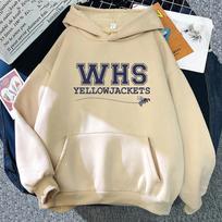 WHS Vapsvų Hoodis Vapsvų 3 sezonas Retro Moteriški/vyriški Hoodiai Madingas Laisvalaikio Džemperis Unisex Vintažinis S