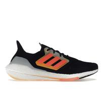 adidas UltraBoost 22 Black Flash Orange Unisex sportbačiai - Core Black Turbo GX5464 36⅔