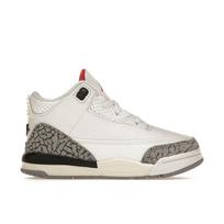 Air Jordan 3 Retro TD White Cement Reimagined Kūdikio sportbačiai Summit-White Fire-Red Black DM0968-100 27