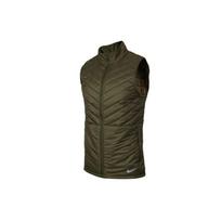 Nike Sportinis Bėgimo Quilted Apykaklės Liemenė Vyriška Liemenė Karinė Žalia AH0547-395 L