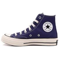 Converse Chuck 70 Vintage drobės aukšti Uncharted Waters unisex sportbačiai mėlyni Egreto juodi A04589C 51.5