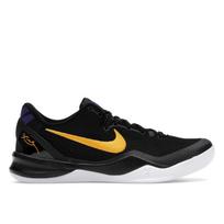 Nike Kobe 8 Protro Lakers Išvykos Unisex Sportbačiai Juodi University-Gold Balti HF9550-001 40.5