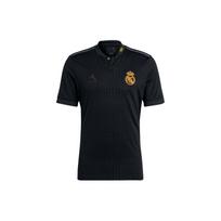 Adidas Originals Lfstlr Series Fw23 Real Madrid Laisvalaikio Sportiniai Trumpomis Rankovėmis Futbolo Marškinėliai Vyriški Viršutiniai Drabužiai Juodi IT6471 S