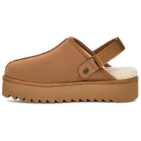 UGG Patogūs dvipusiai atsparūs dilimui atvirais pirštais šlepetės Moteriškos šlepetės Kaštoninės 1166734-CHE 39
