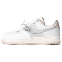Nike Air Force 1 Low Light Bone Suede Kutai Moteriški Kedai Kreminiai Sail Pink-Oxford HV1813-001 35.5