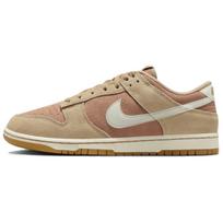 Nike Dunk Low SE kanapės Terra Blush Unisex sportbačiai rudi šviesiai dramblio kaulo spalvos su guminiu padu šviesiai rudas HQ1931-200 44