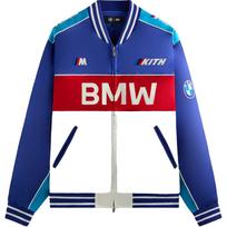 Kith X BMW Suvenyrinė Motociklininko Striukė Sonam Vyriška Viršutinis Drabužis Mėlyna KHM010734-5001 S