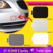 07-10 BMW 5 serijos E60 Priekinio buferio vilkimo kablio dangtelis Unpainted - Front Bumper yellow
