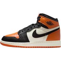 Air Jordan 1 Retro High OG GS Shattered Backboard 2025 Vaikų sportbačiai Oranžiniai Juodi Kreminiai FD1437-008 38.5