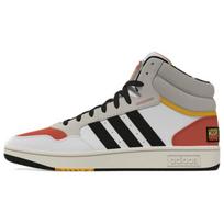 Adidas Sesame Street X  Neo Hoops 3.0 Mid Leather Round Toe Durable High-Top Sneakers Unisex Sneakers White Gray Orange FZ5958 36⅔