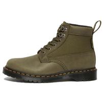 Dr. Martens odiniai patogūs trumpi vyriški aulinukai iki kulkšnių, alyvuogių spalvos 27835355 42