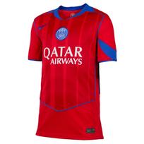 Nike Paris Saint-Germain Classic Series 2025/26 Sezono Trečiasis Džersis Fanų Versija Dri-FIT Total 90 Sausas Patogus Trumpomis Rankovėmis Vaikų Viršutiniai Drabužiai HM4126-680 M