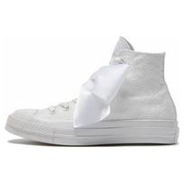 Converse 1970-ųjų Chuck Taylor su raišteliu Vestuviniai aukštakulniai drobės batai Unisex sportbačiai Balti A07078C 35
