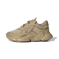 Adidas Originals Ozweego Patogūs Neslystantys Dilimui Atsparūs Kvėpuojantys Žemi Sportiniai Laisvalaikio Batai Vaikams Sportbačiai Rudi GX1644 28