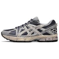 Asics Gel-Kahana 8 Patogūs Madingi Audiniai Sintetinė Oda Žemi Laisvalaikio Miesto Kelionėms Bėgimo Bateliai Vyriškas Kedas Pilkas Juodas Rudas 1011B109-031 39.5