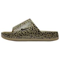 Nike Calm šlepetės Patogios Kasdienės Tylios Neslystančios Atsparios Kvapo Šlepetės Moteriški Avalynė Žalia Juoda HM5072-200 39