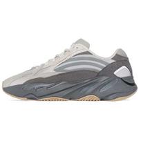 Adidas Originals Yeezy Boost 700 V2 Tephra Drobė Suede Patogūs žemi  Tėčio  batai Unisex sportbačiai Ruda Pilka FU7914-2019 38⅔