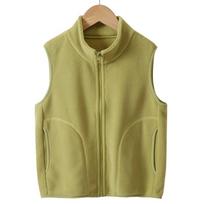Rudens Vaikų Kailinė Liemenė Žieminė Šilta Fleece Berankovė Striukė Berniukams Mergaitėms Laisvalaikio Universali Paaugliams Vaikams Viršutinis Drabužis 4-18 Metų 110 žalia