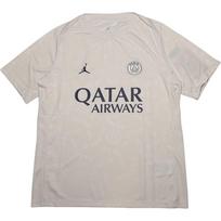 Jordan Paris Saint-Germain Pre-Match marškinėliai Dri-FIT 24/25 Vyriški marškinėliai Smėlio spalvos HJ2987-030 M