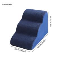 Plaunami naminių gyvūnų lovos laipteliai mažiems šunims ir katėms S 53*38*23cm (2 Steps)