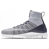 Nike Free Mercurial Superfly Flyknit 'Pure Platinum' sportbačiai 805554-001 42.5