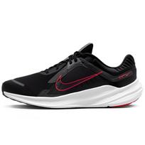 Nike Quest 5 Juodi Dūminiai Pilki Universitetiniai Raudoni Sportbačiai DD0204-004 45