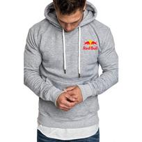 Red Bull Logotipas Vyriškas Džemperis Užtraukiamas Kasdienis Sportinis Drabužis Pavasariui Rudeniui 2025 Bėgiojimui Važiavimui Dviračiu Krepšinio Mados Džemperis S
