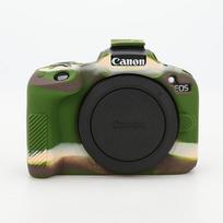 Silikoninis dėklas Canon EOS R50 sisteminiam fotoaparatui - Apsauginis minkštas dėklas-rankinė fotografijai EOS R50 kamufliažas