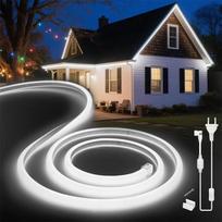 220V COB LED Neoninė juosta Super ryški 288LED/M Lauko vandeniui atspari su ES kištuku Namų sodo dekoras 1M