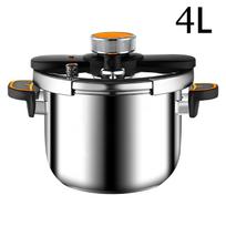 Daugiafunkcis nerūdijančio plieno greitpuodis 4/6L, dujinė viryklė, namų virtuvė, sprogimui atsparus greitpuodis Pologne