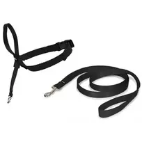 Petsafe Easy Walk Deluxe Harness petnešos lengvam pasivaikščiojimui, juodos; S