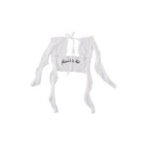 Mergaičių korėjietiško stiliaus džiazo šokio kostiumas - Vaikams skirtos vasaros pasirodymui skirtos suplyšusios džinsinės kelnės. 150cm