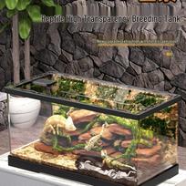 Skaidri akrilinė roplių auginimo dėžė gekonams, driežams, varlėms, gyvatėms, atsiskyrėliams ir vėžliams. Small Breeding Box