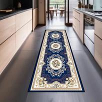 Retro Virtuvės Koridoriaus Bėgimo Kilimai Sofos Pagalvėlė Miegamojo Lovos Šoninis Grindų Kilimėlis Neslystantis Plaunamas Kilimas Namų Dekoravimui 50X120CM(1.6X3.9FT
