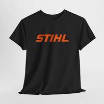 Stihl juodi marškinėliai – Unisex grandininio pjūklo darbo drabužių marškinėliai vyrams ar moterims XL