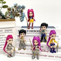 Kpop Demonų Medžiotojams PVC Lėlė Cosplay Rekvizitas Pliušinis Raktų Pakabukas Kuprinės Pakabukas Kpop Merginų Grupės Suvenyras Kūrybiška Gimtadienio Dovana