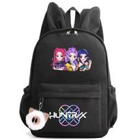 Anime K-Pop spausdintas vandeniui atsparus kuprinė Studentas Paauglys Mokyklinė kuprinė Berniukui Mergaitei Mokyklinė kuprinė Moterims Didelės talpos kelioninė rankinė Vaikui Dovana Mochila