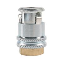 Oro antgalio adapteris, Metalinis užrakinamas padangų pripūtimo antgalio adapteris, Jungtis, Neleidžiantis oro pratekėti oro antgaliai pripūtikliui